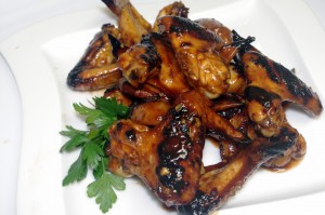 Grilled Sweet and Spicy Chicken Wings