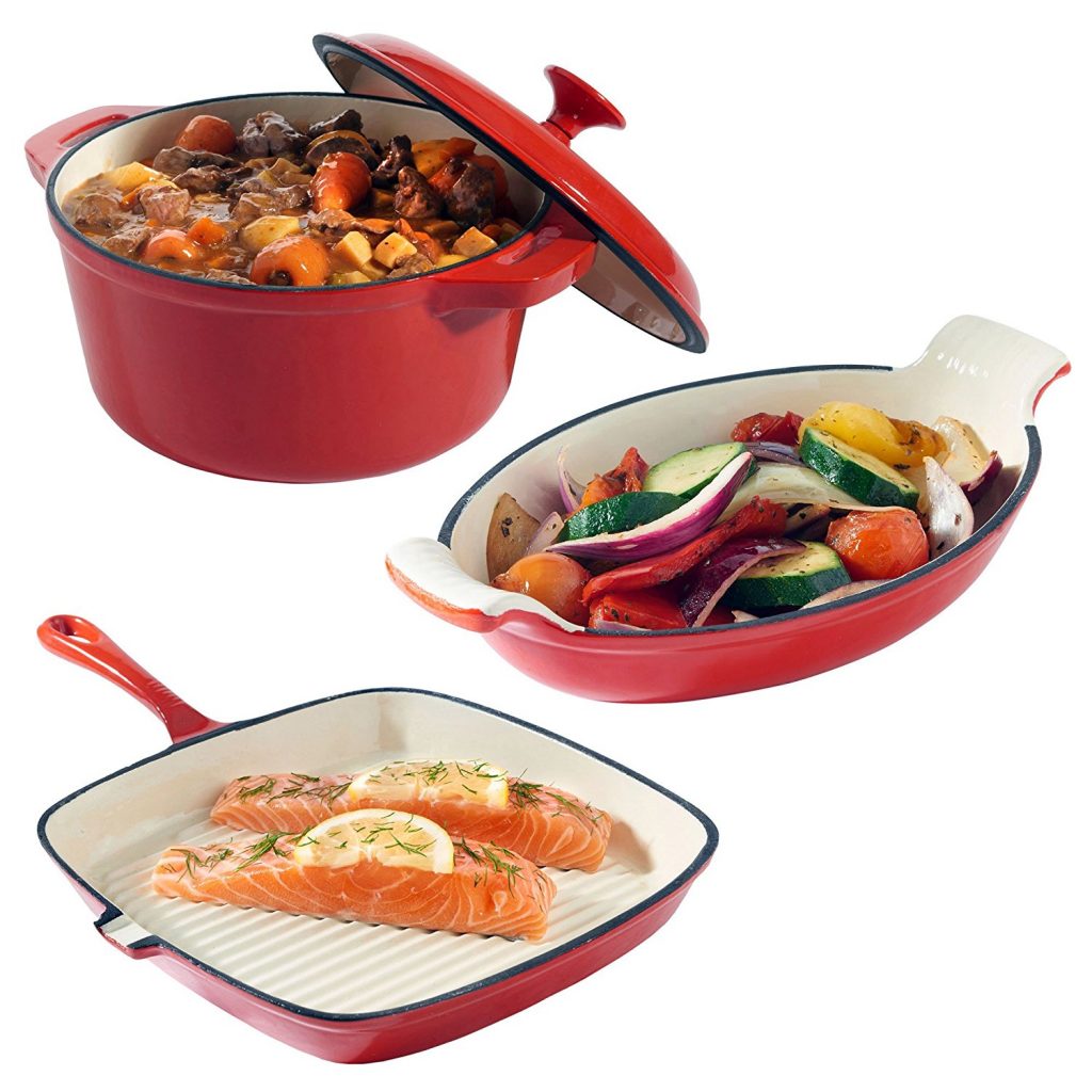 VonShef Cast Iron Bakeware