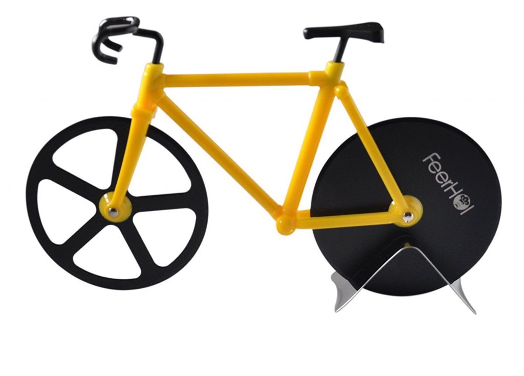FeerHol Stainless Steel Pizza Cutter Bike