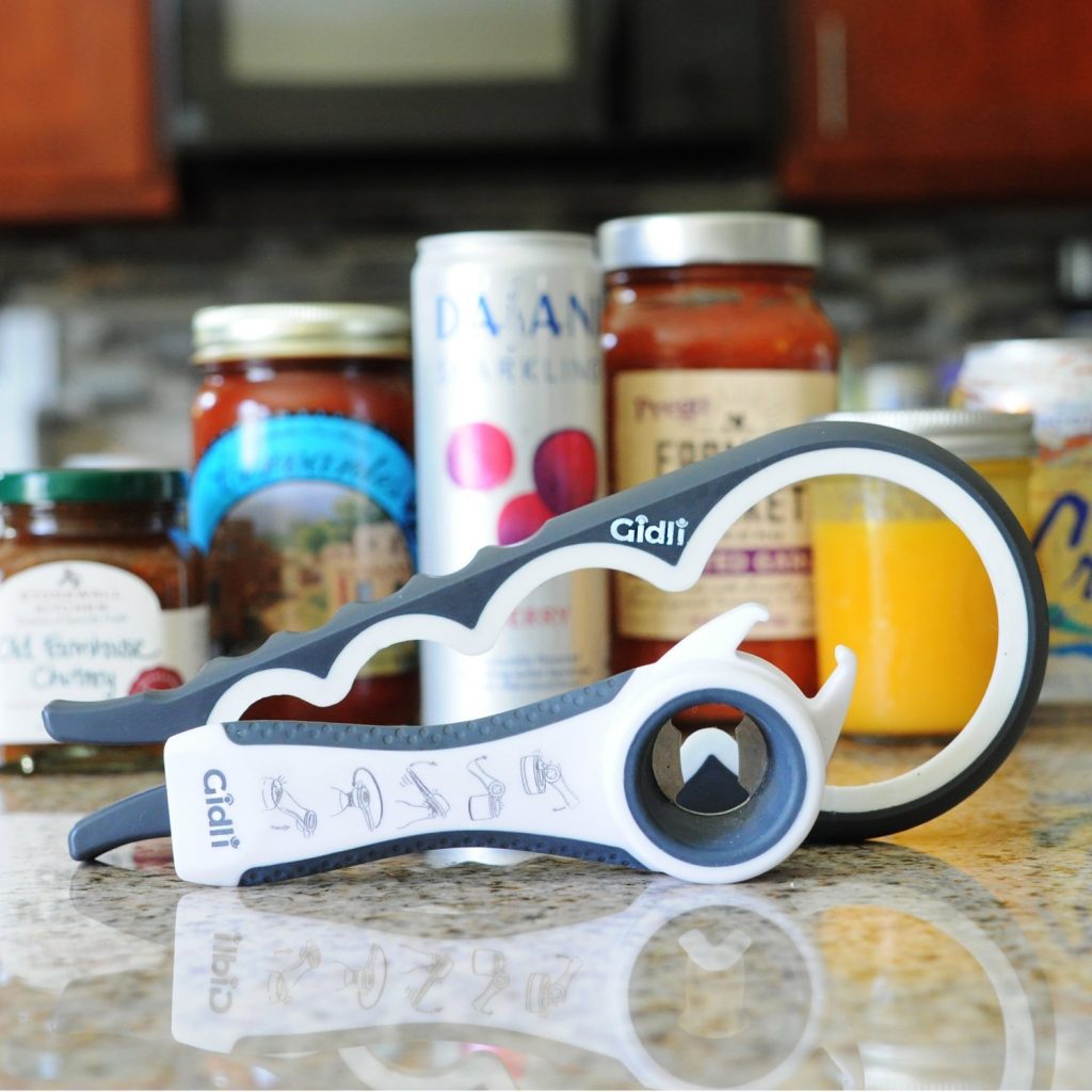 Gidli Jar Opener and 5-In-1 Multi-Opener Set