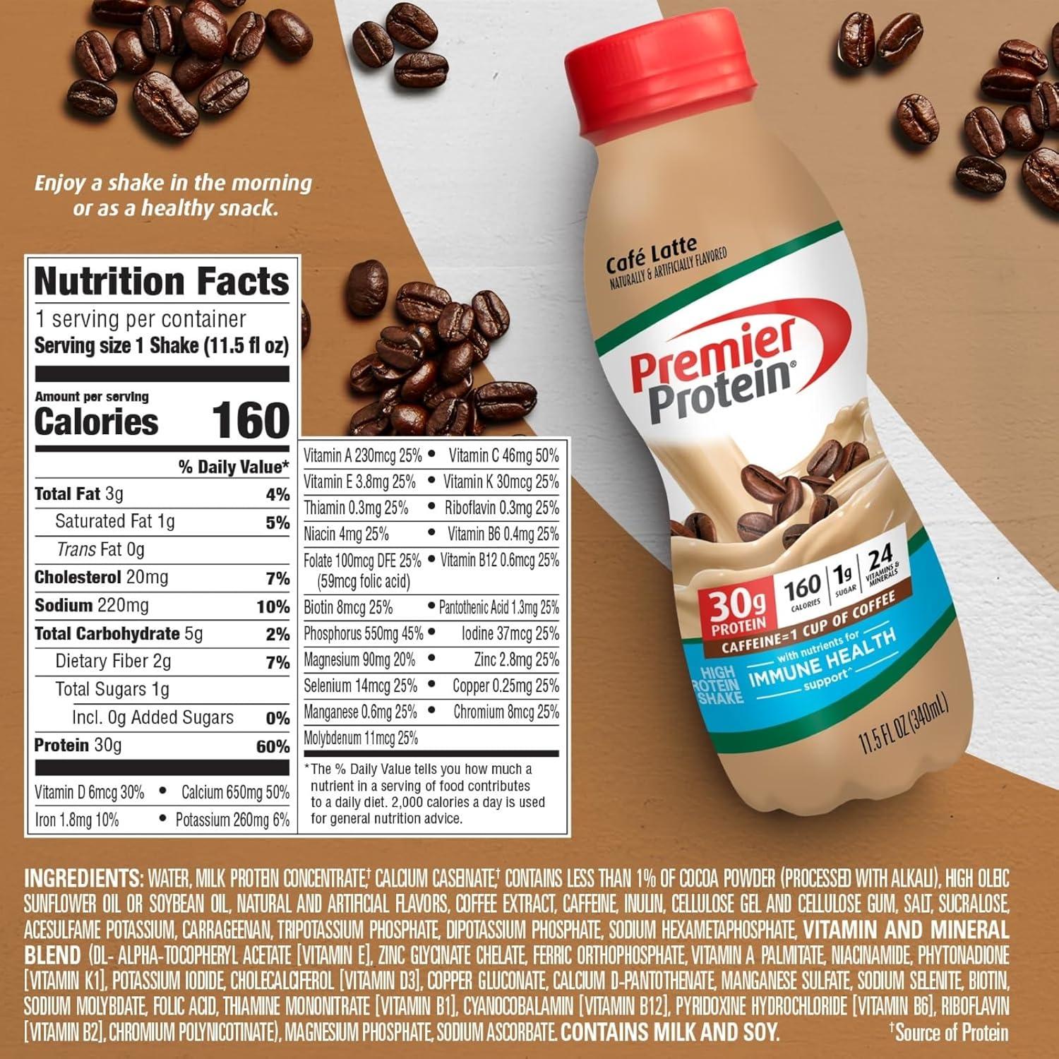 Premier Protein Café Latte FAQ
