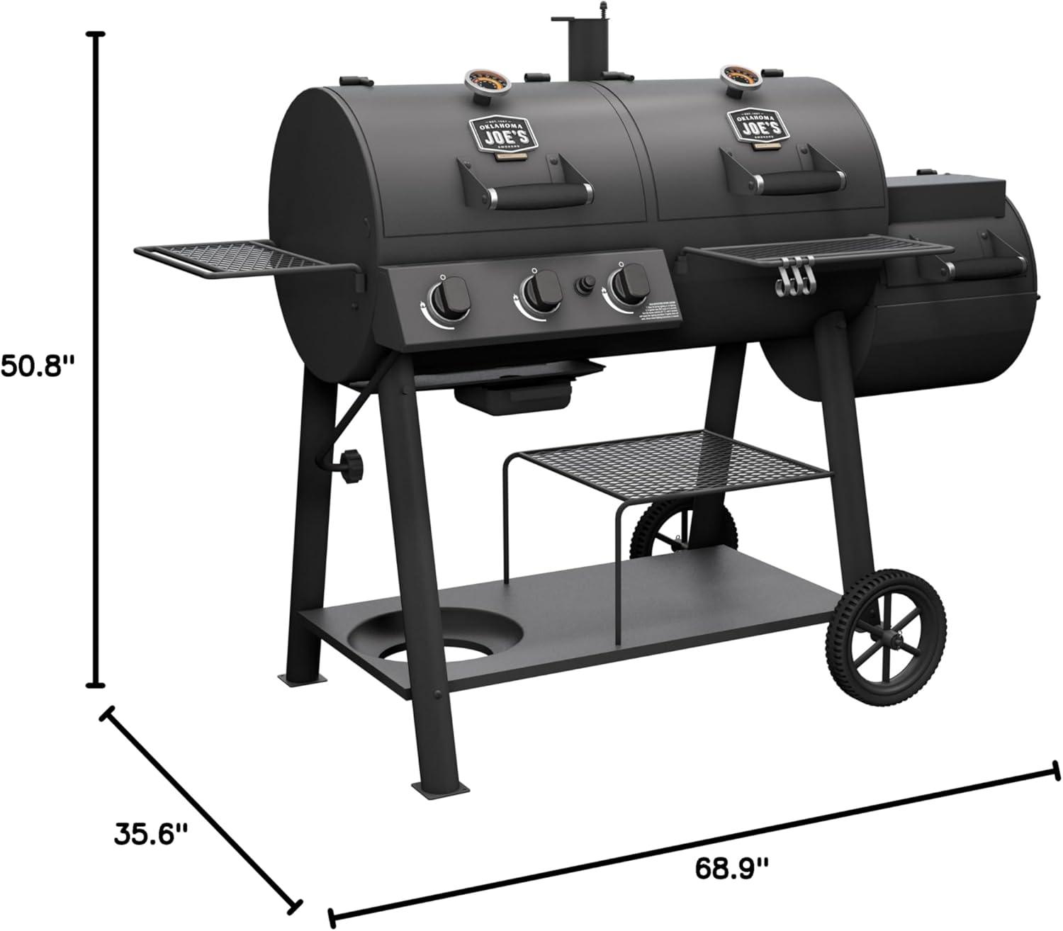 Versatile Cooking with Oklahoma Joe's Canyon Combo