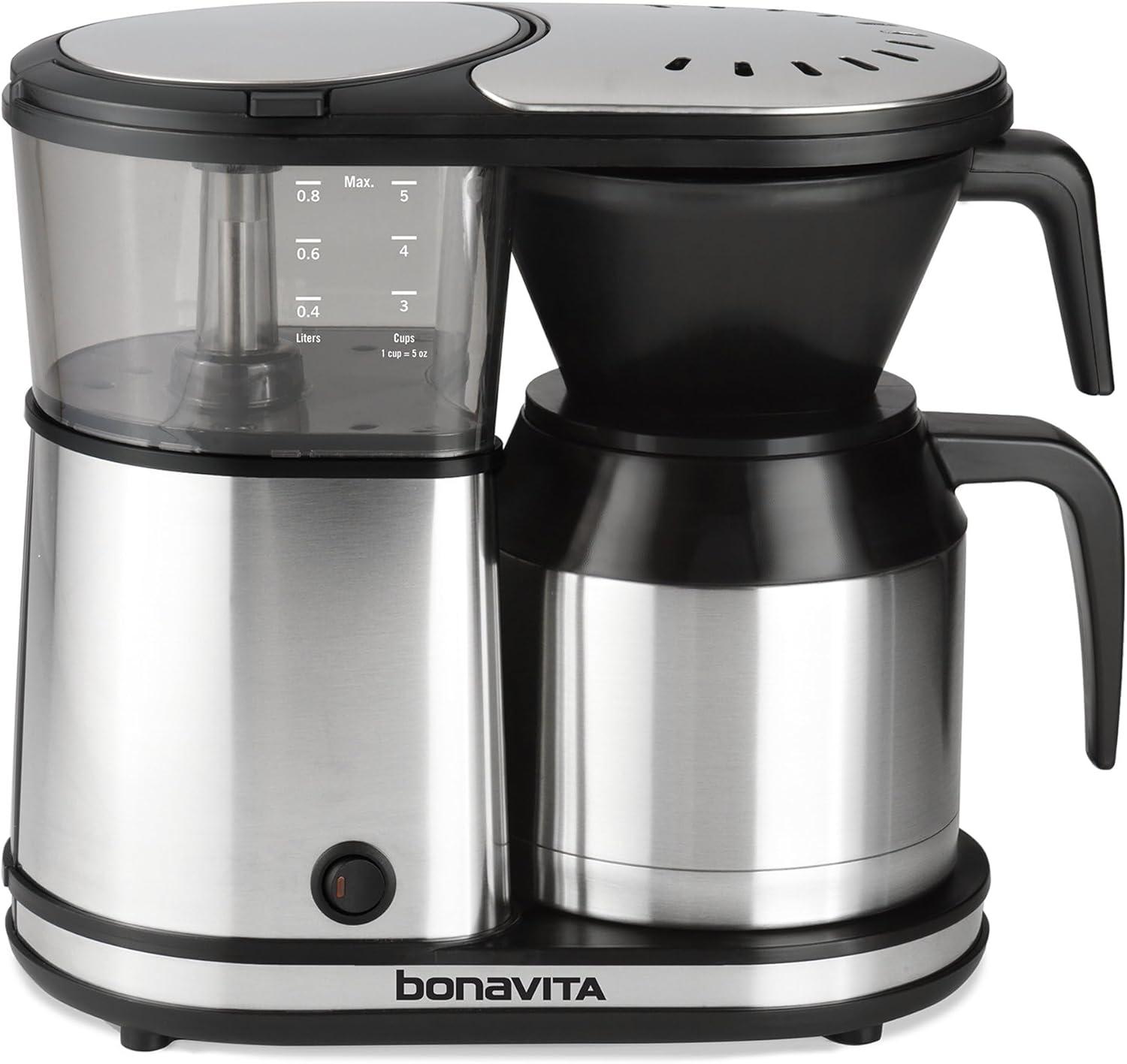 Updated Bonavita 5 Cup Brewer with Auto Pause