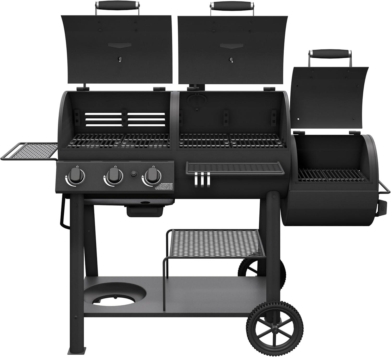 Grilling and Smoking with Oklahoma Joe's Canyon Combo