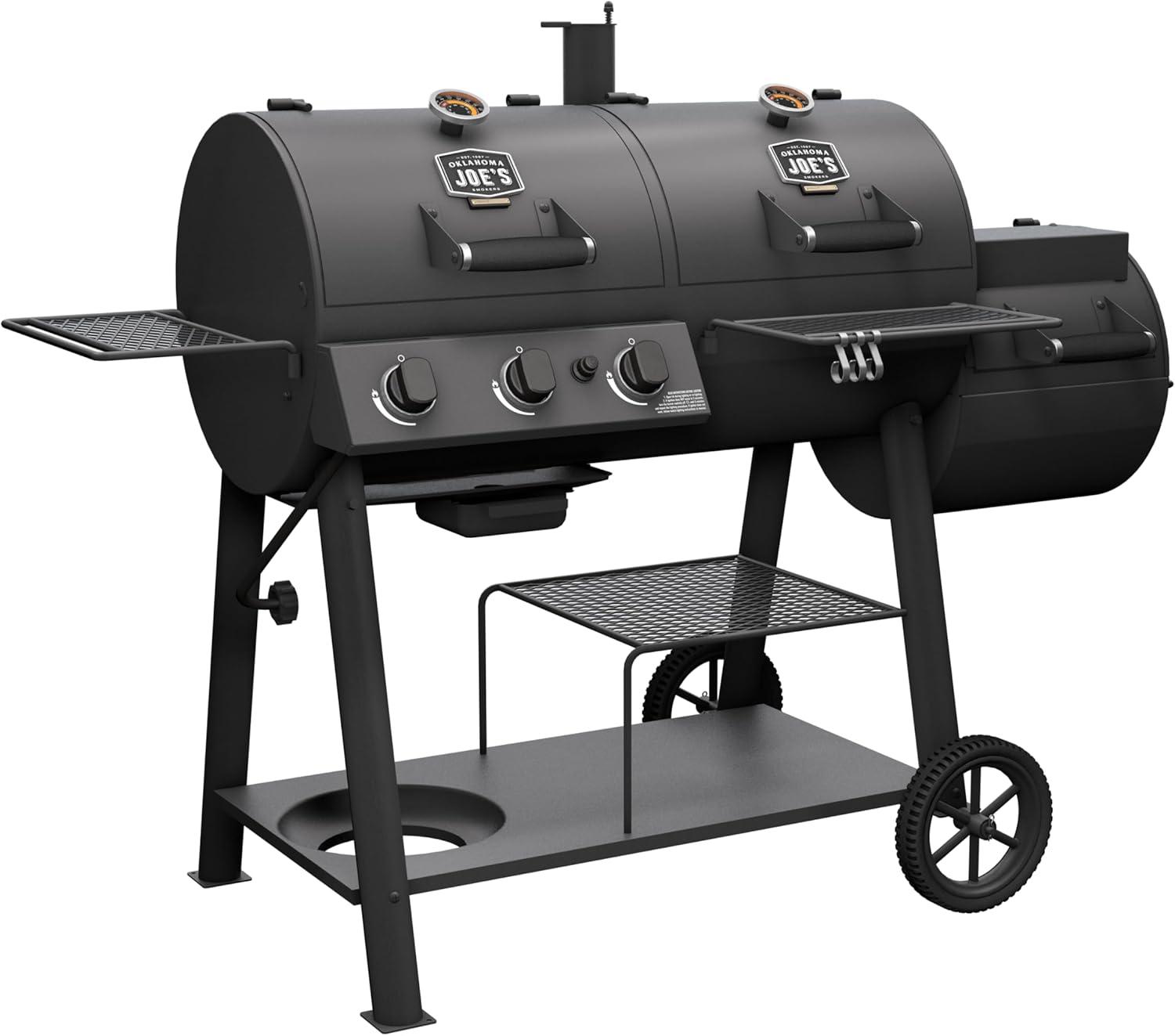 Smoke, Sear, and Grill with Oklahoma Joe's Canyon Combo